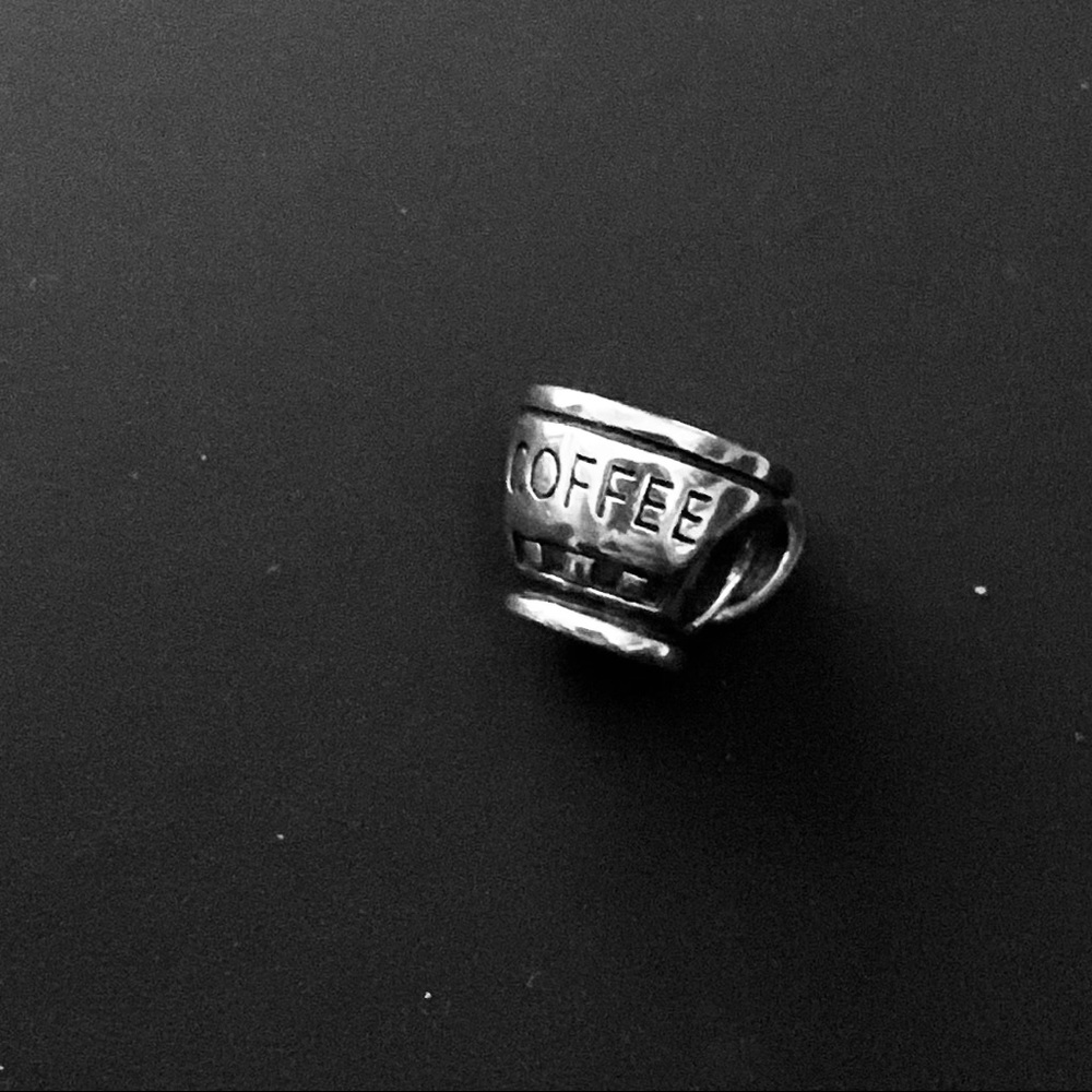 CHAMILIA Sterling Silver Coffee cup charm